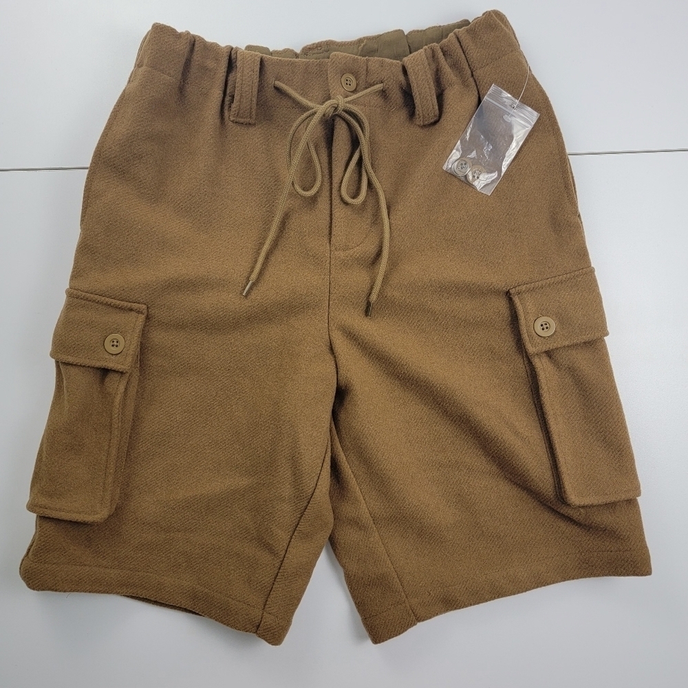 Free People Brown Cargo Shorts